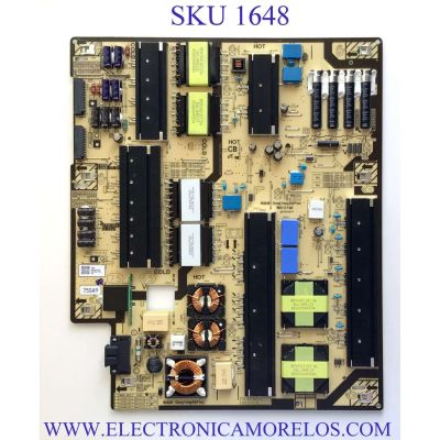 FUENTE DE PODER PARA TV SAMSUNG / NUMERO DE PARTE BN44-01115D / BN4401115D / L75SA9NA_ADY / 75SA9 / PANEL CY-TA075FLHV1H / MODELO QN75QN90 / QN75QN90AAFXZA / QN75QN90AAFXZA CA01